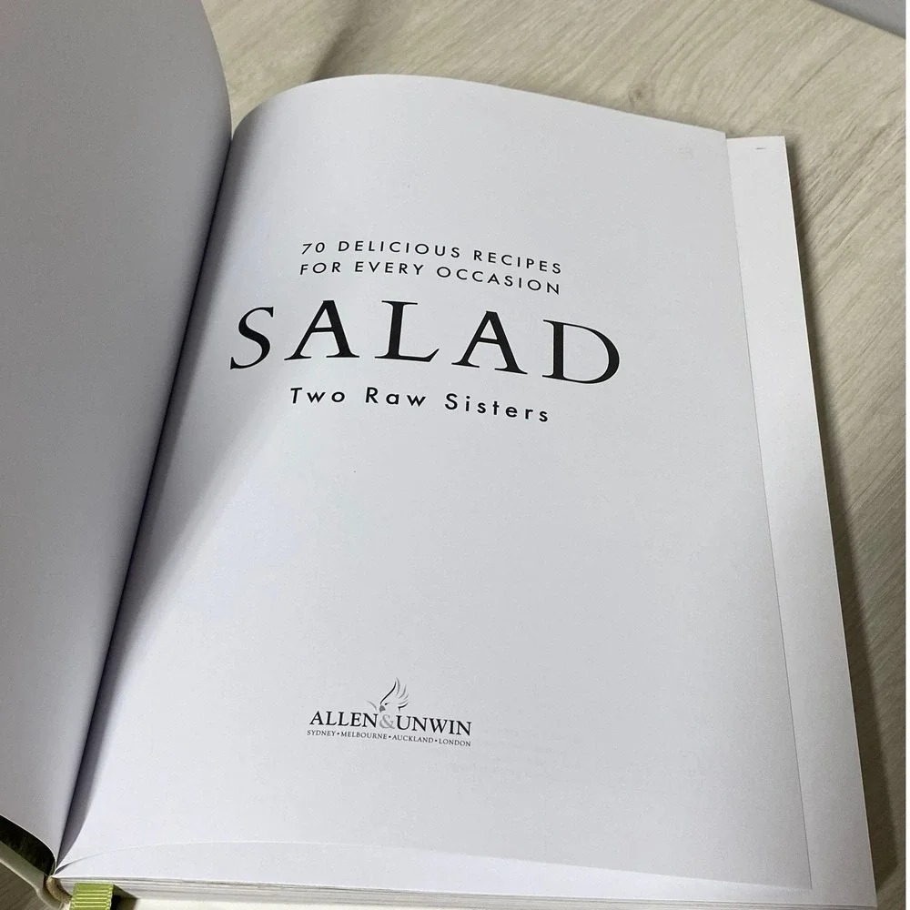 Salad 70 Delicious Recipes Two Raw Sisters Margo Rosa Flanagan Cookbook 2021